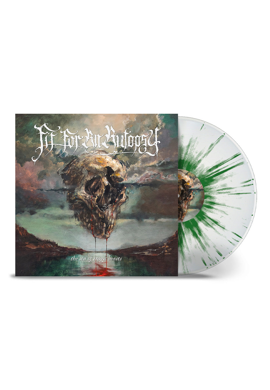 Fit For An Autopsy - The Sea Of Tragic Beasts White/Green - Splattered Vinyl | Neutral-Image