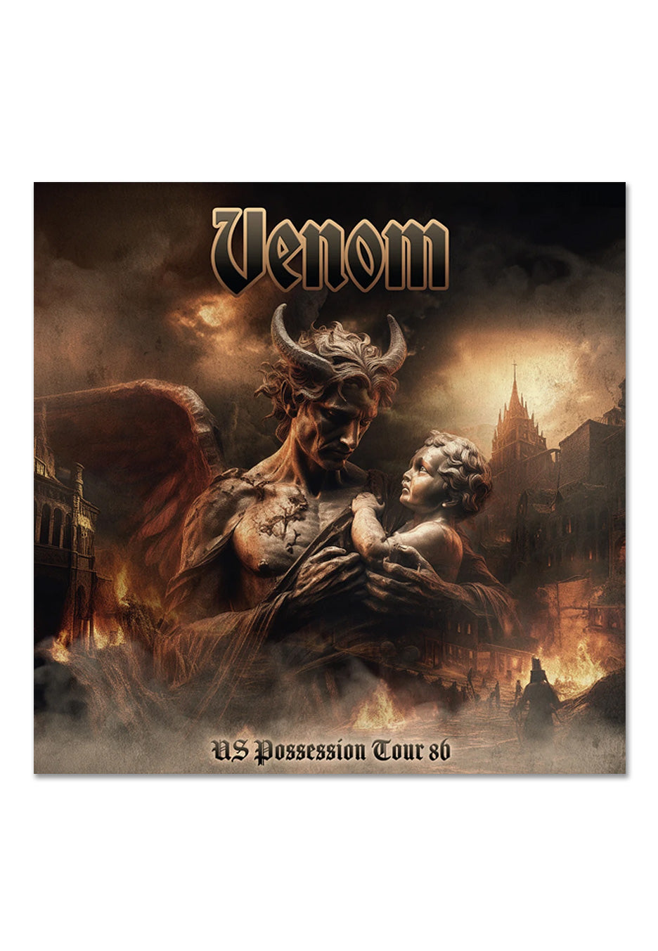 Venom - Us Possession Tour 86 Ltd. Red/Black - Splattered Vinyl
