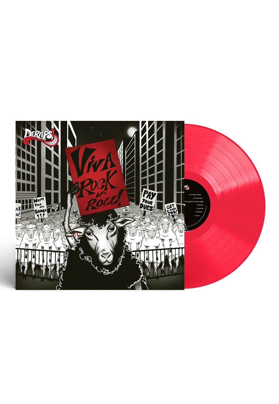 Deraps - Viva Rock N' Roll Ltd. Transparent Red - Colored Vinyl | Neutral-Image