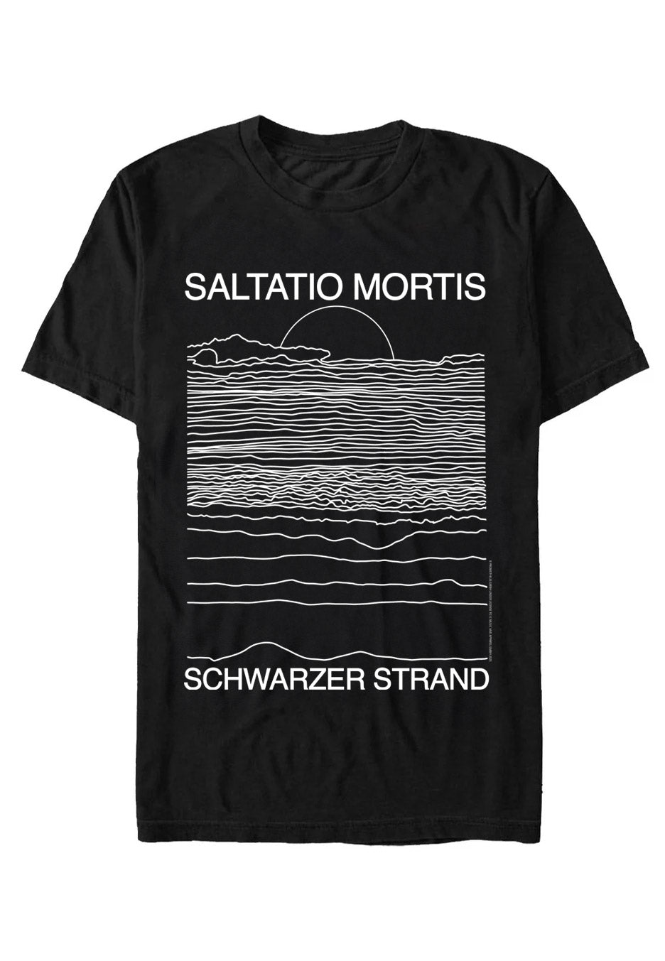 Saltatio Mortis - Schwarzer Strand - T-Shirt | Neutral-Image