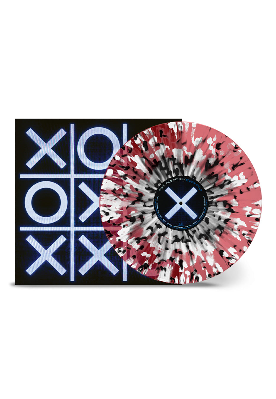 Stray From The Path - Clockworked Ltd. Red/White/Black - Splattered Vinyl | Neutral-Image