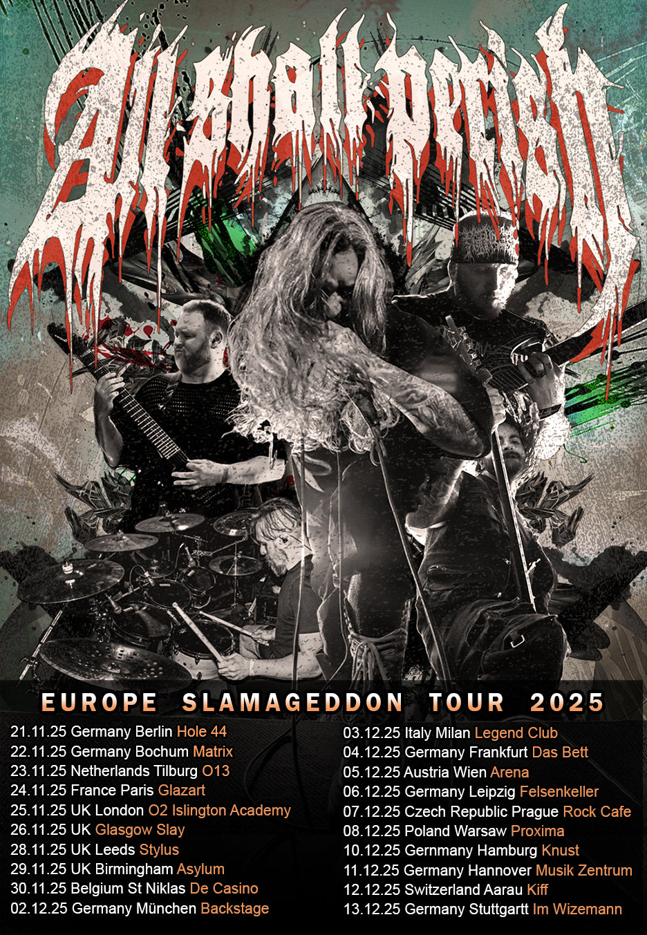 All Shall Perish - 10.12.2025 Hamburg  - Ticket | Neutral-Image