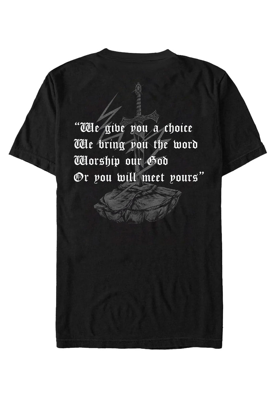 Warbringer - The Sword And The Cross - T-Shirt | Neutral-Image