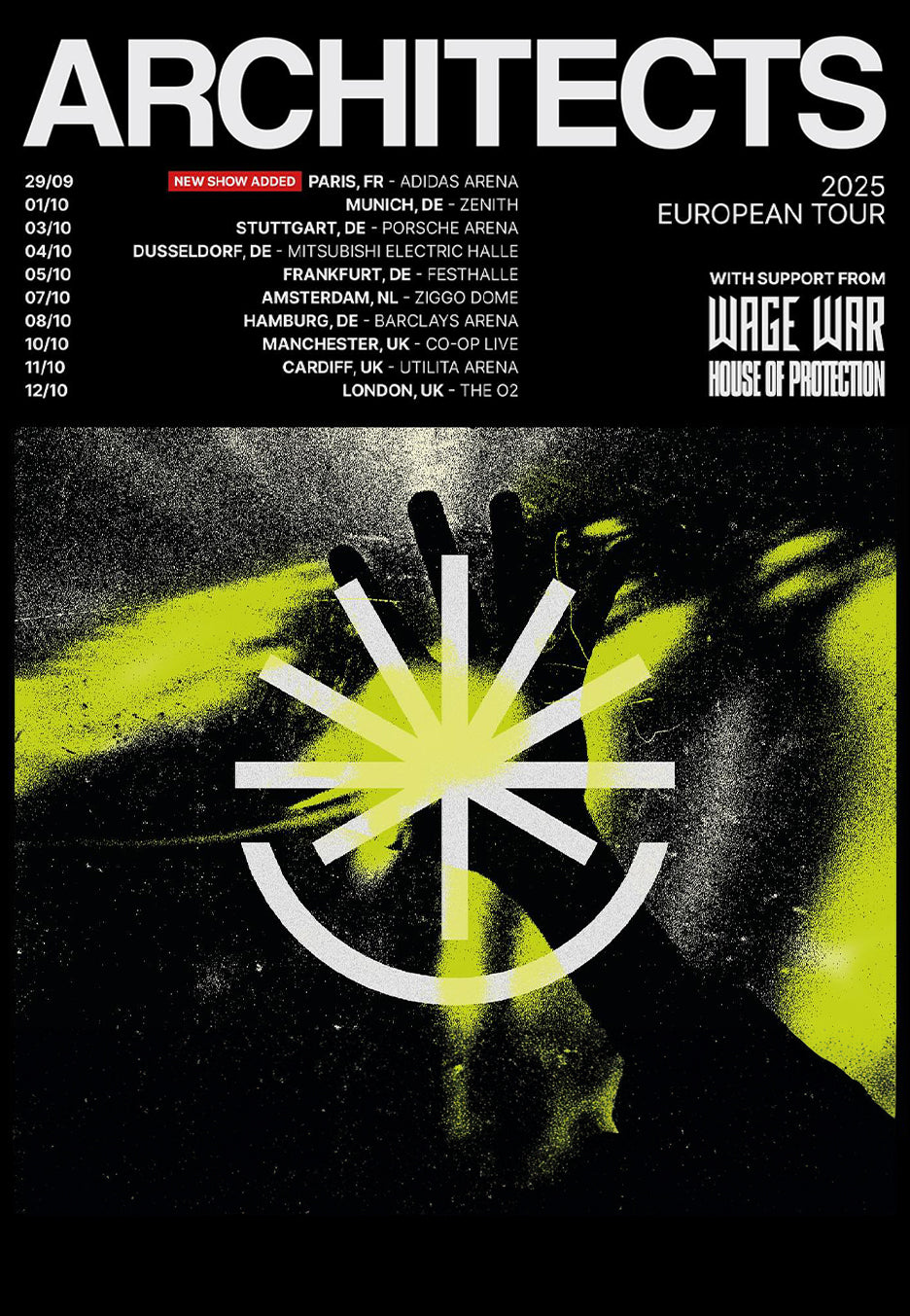 Architects - 03.10.2025 Stuttgart Stehplatz - Ticket | Neutral-Image