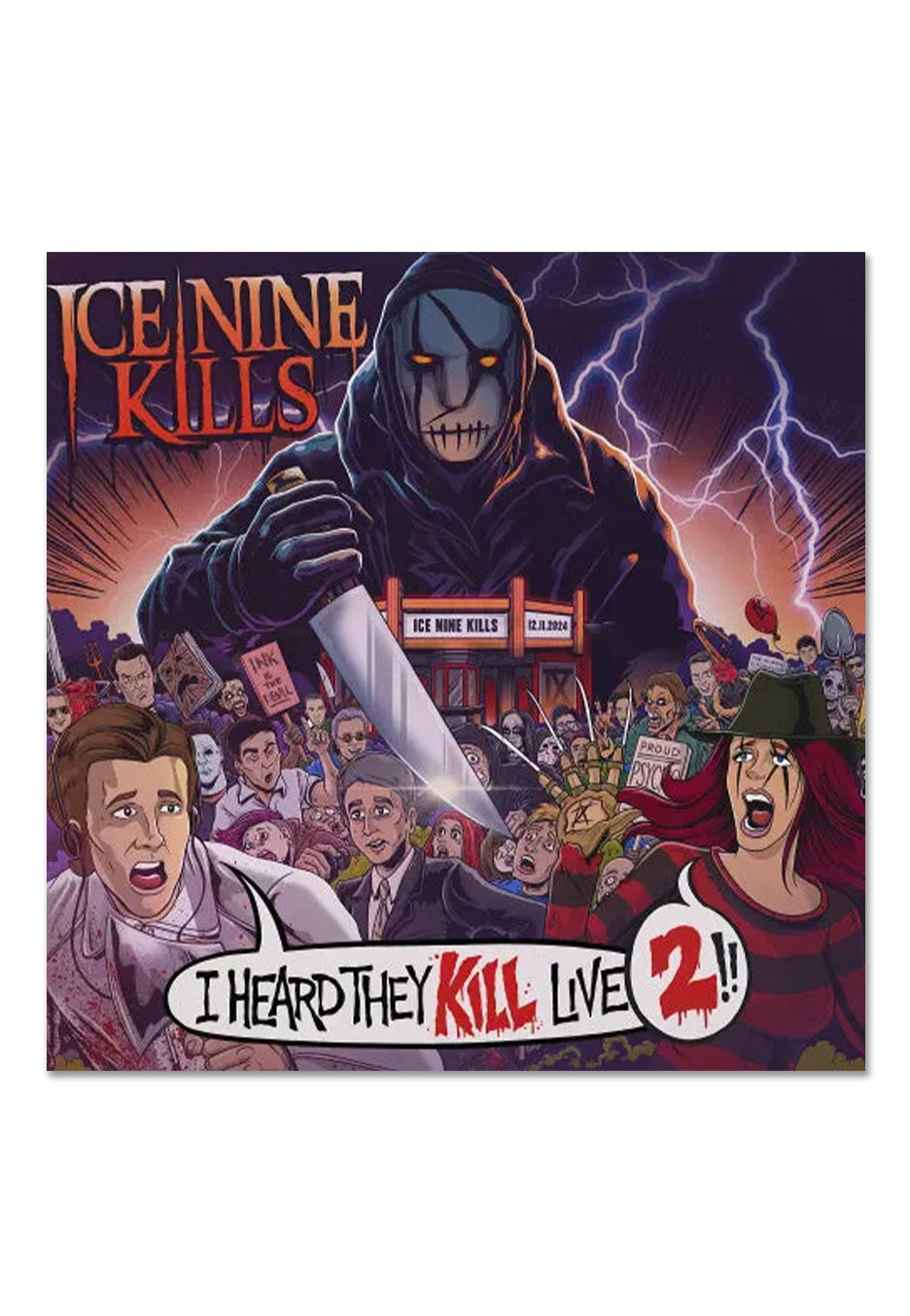 Ice Nine Kills - I Heard They Kill Live 2 Violet - Colored 2 Vinyl | Neutral-Image