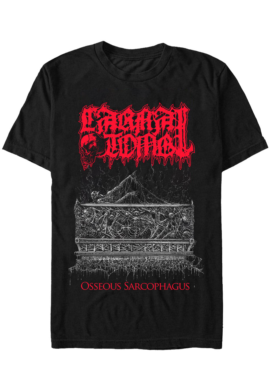 Carnal Tomb - Osseous Sarcophagus - T-Shirt | Neutral-Image
