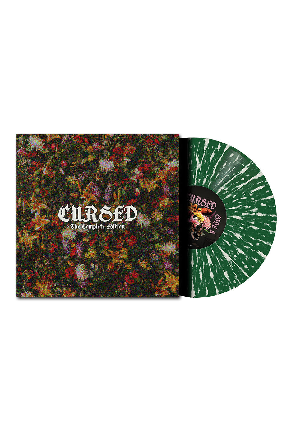 Paleface Swiss - Cursed The Complete Edition Evergreen w/ White - Splattered Vinyl | Neutral-Image