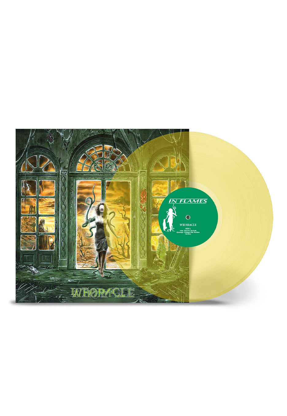 In Flames - Whoracle Transparent Yellow - Colored Vinyl | Neutral-Image