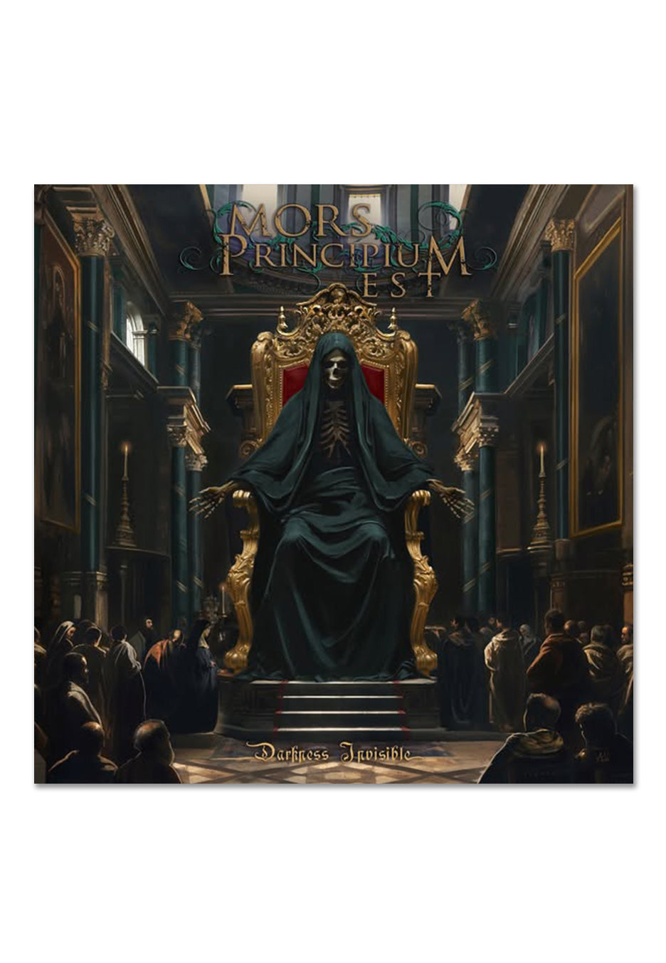 Mors Principium Est - Darkness Invisible Venator Turquoise - Colored Vinyl | Neutral-Image