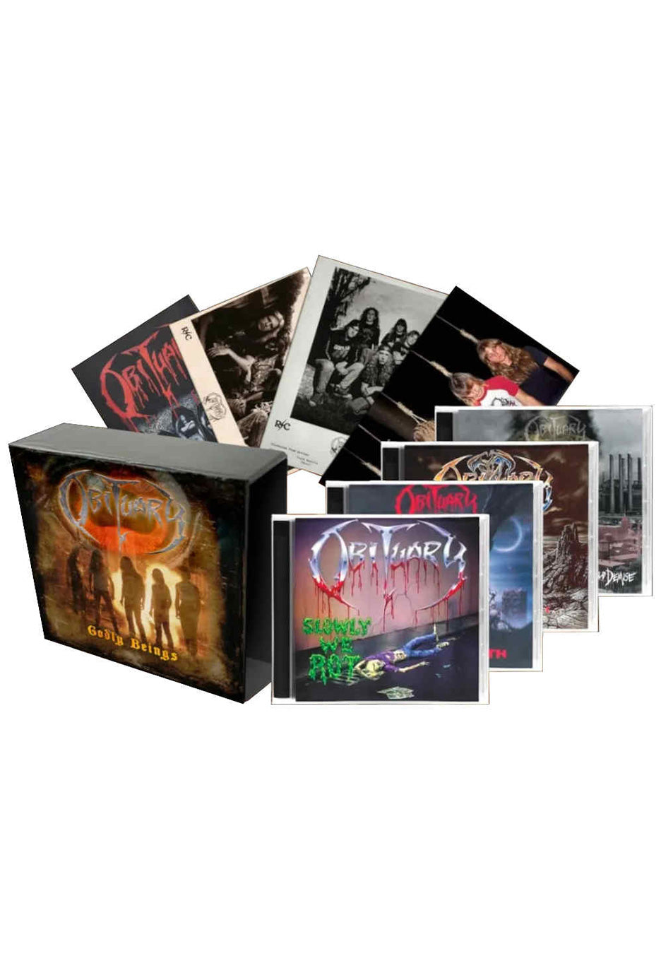 Obituary - Godly Beings (Deluxe) - 4 CD Boxset | Nuclear Blast