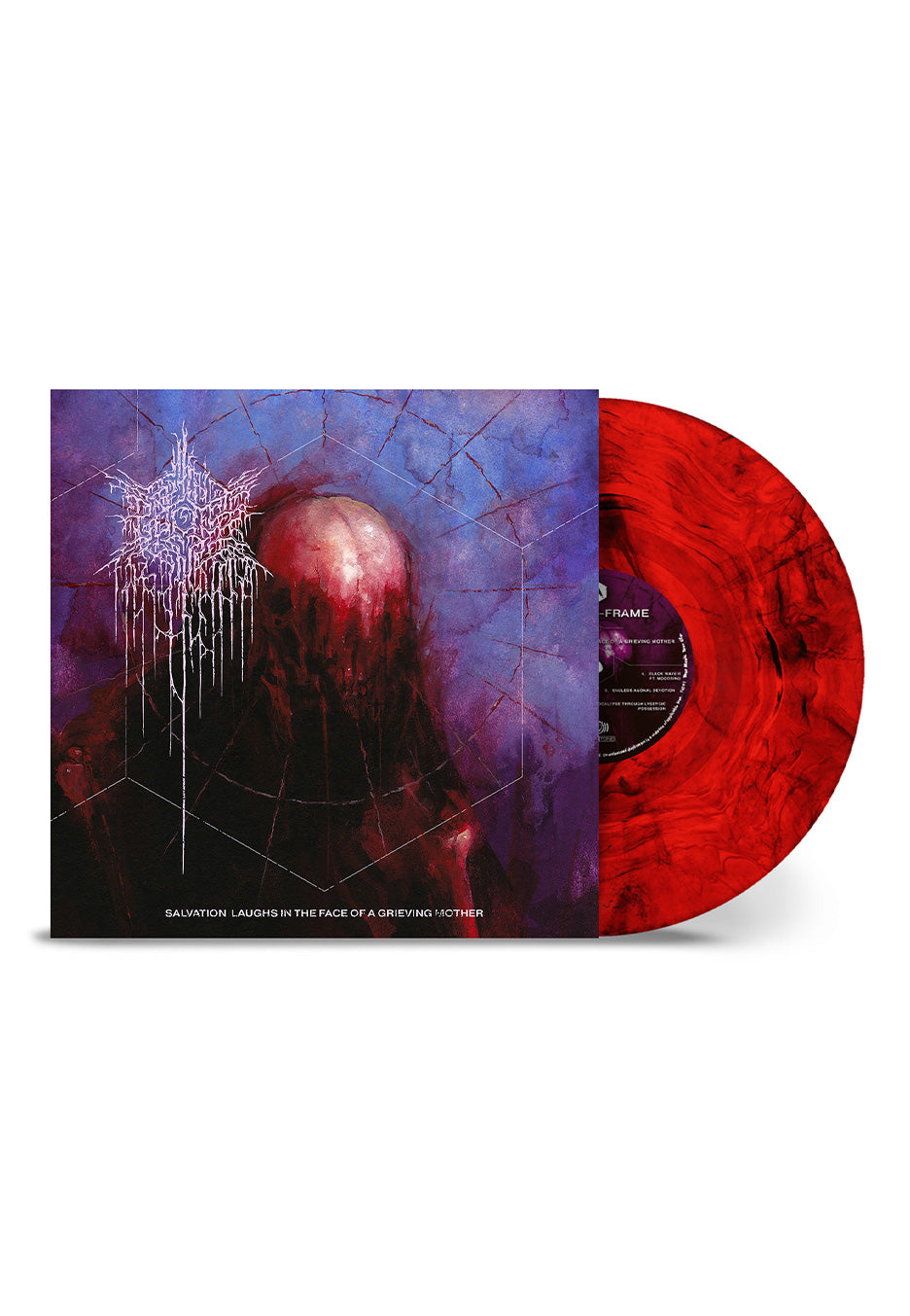 PSYCHO-FRAME - SALVATION LAUGHS IN THE FACE OF A GRIEVING MOTHER Ltd. Red/Black - Marbled Vinyl | Neutral-Image