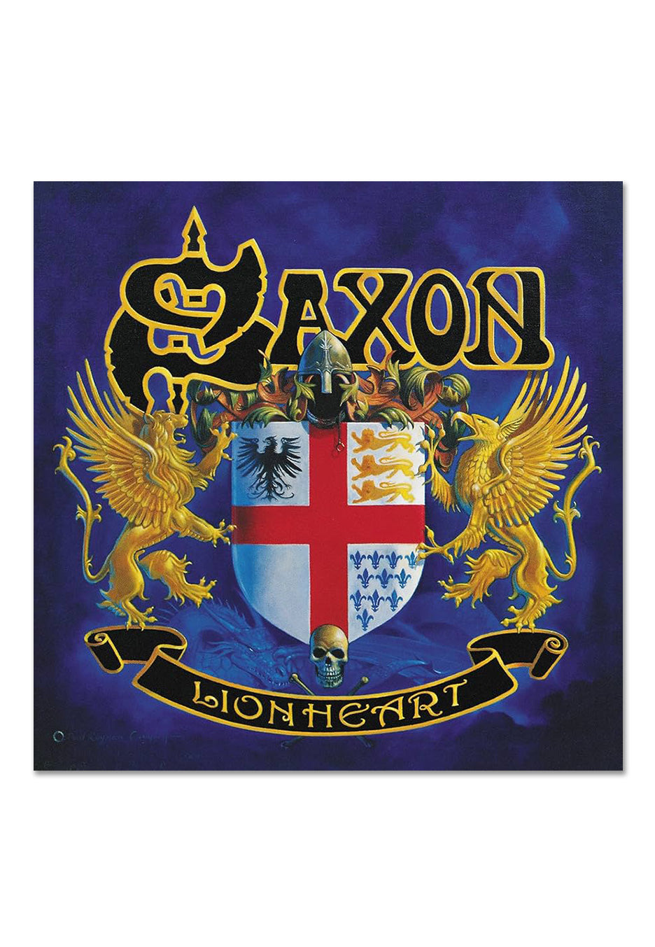 Saxon - Lionheart Ltd. Aquamarine - Colored Vinyl | Neutral-Image