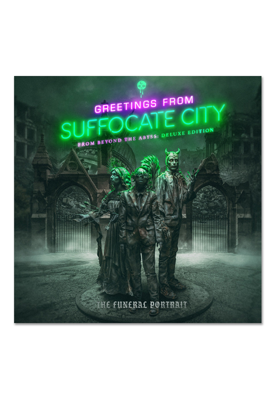 The Funeral Portrait - Greeting From Suffocate City (Deluxe) Valentines T-Shirt - Special Pack