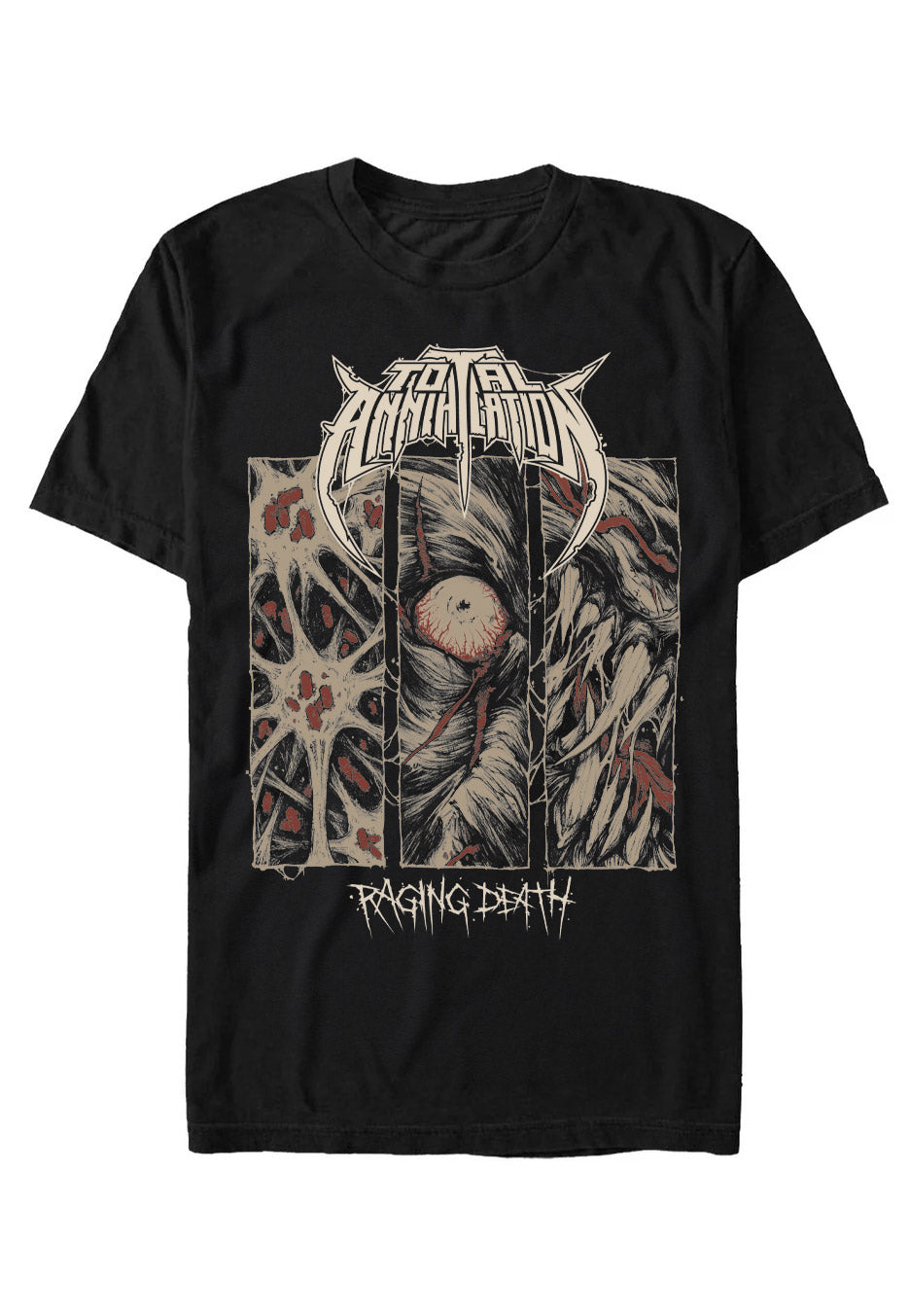 Total Annihilation - Raging Death - T-Shirt | Neutral-Image