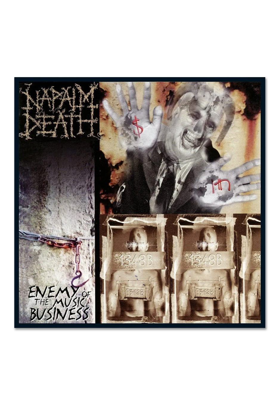 Napalm Death - Enemy Of The Music Business Yellow - Colored Vinyl