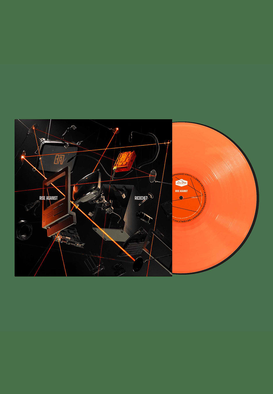 Rise Against - Ricochet Ltd. Neon Orange Indie Exclusive - Colored Vinyl | Neutral-Image