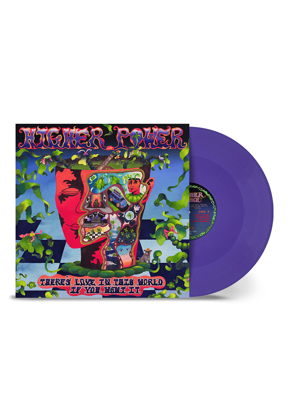 Higher Power - There's Love In This World If You Want It Purple - Colored Vinyl | Neutral-Image