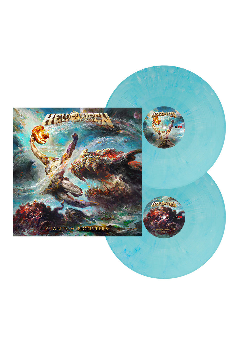 Helloween - Giants & Monsters Monster Light Blue - Colored 2 Vinyl | Neutral-Image