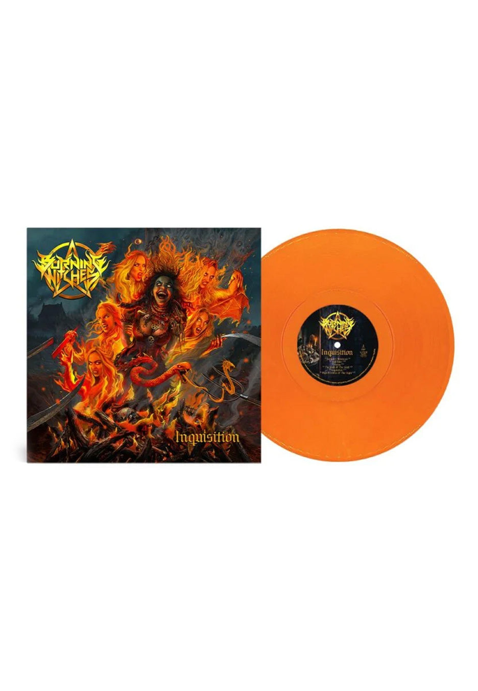 Burning Witches - Inquisition Orange - Colored Vinyl | Neutral-Image