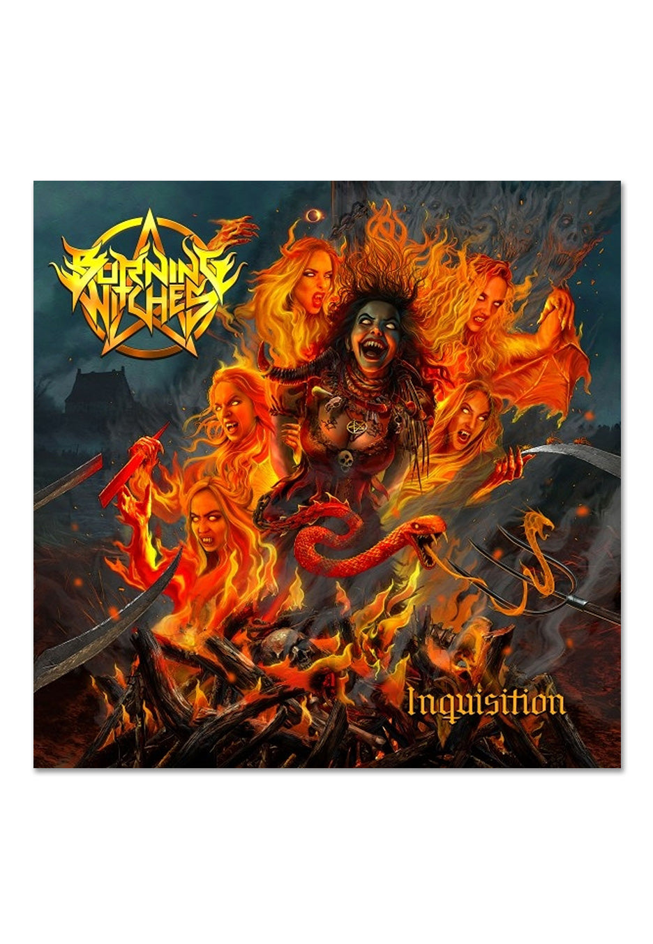 Burning Witches - Inquisition Orange - Colored Vinyl | Neutral-Image