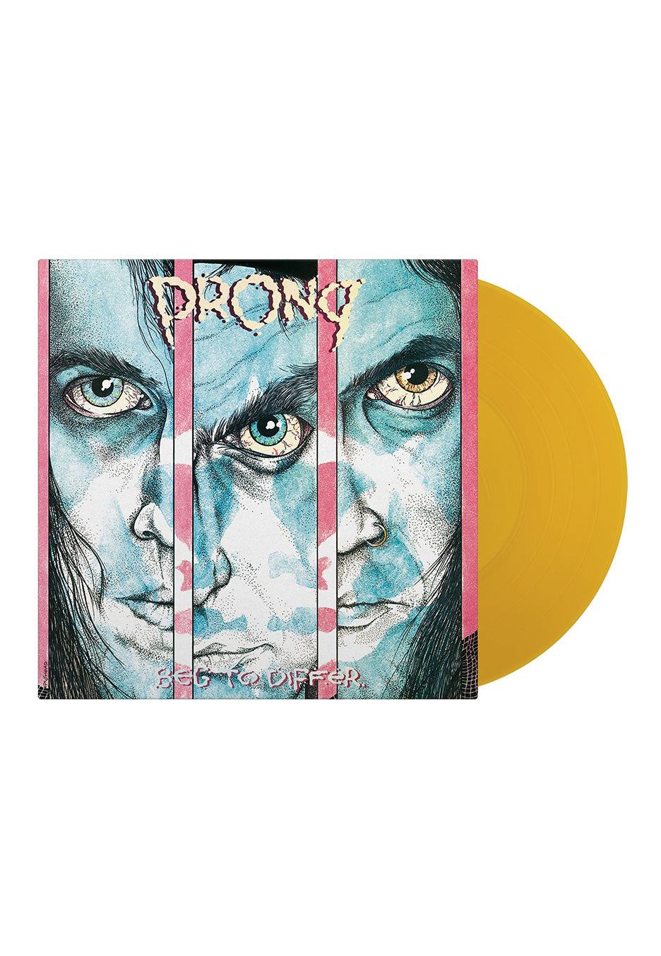Prong - Beg To Differ Ltd. Translucent Yellow - Colored Vinyl | Neutral-Image