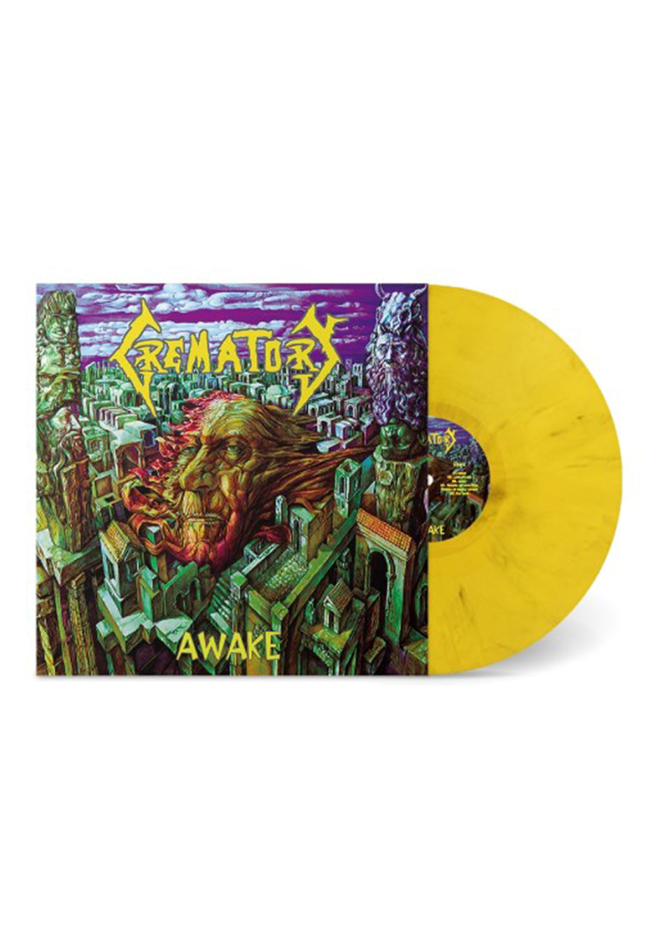 Crematory - Awake Yellow - Marbled Vinyl | Neutral-Image