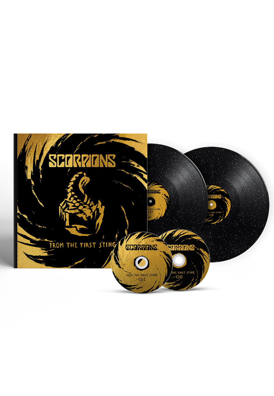Scorpions - From The First Sting Ltd. Sparkling - Bookpack Coloring 2 Vinyl + 2 CD | Neutral-Image