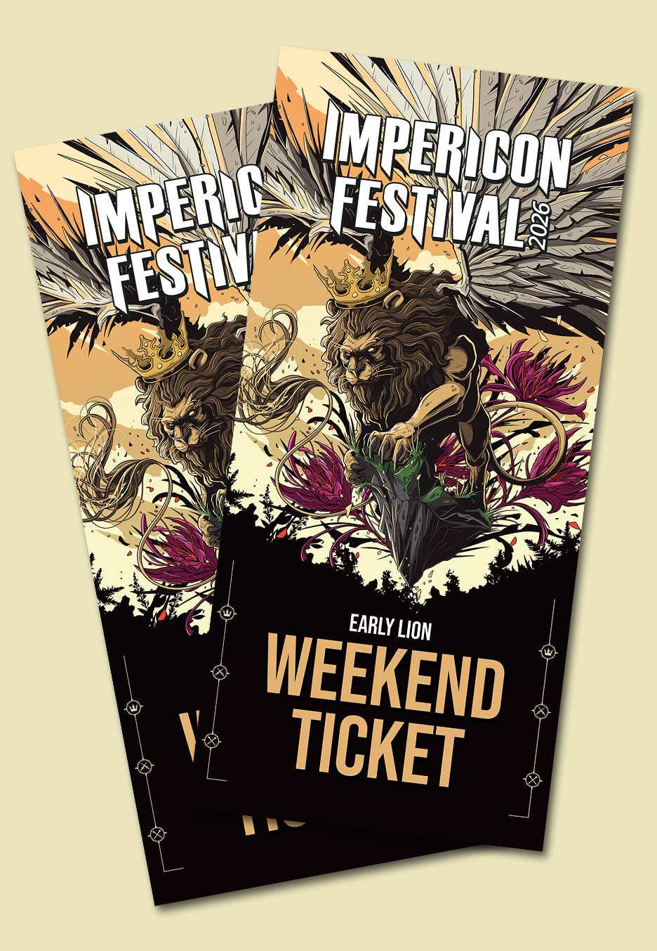 Impericon Festival Leipzig - 26/27.06.2026 Early Lion - Weekend Ticket | Neutral-Image
