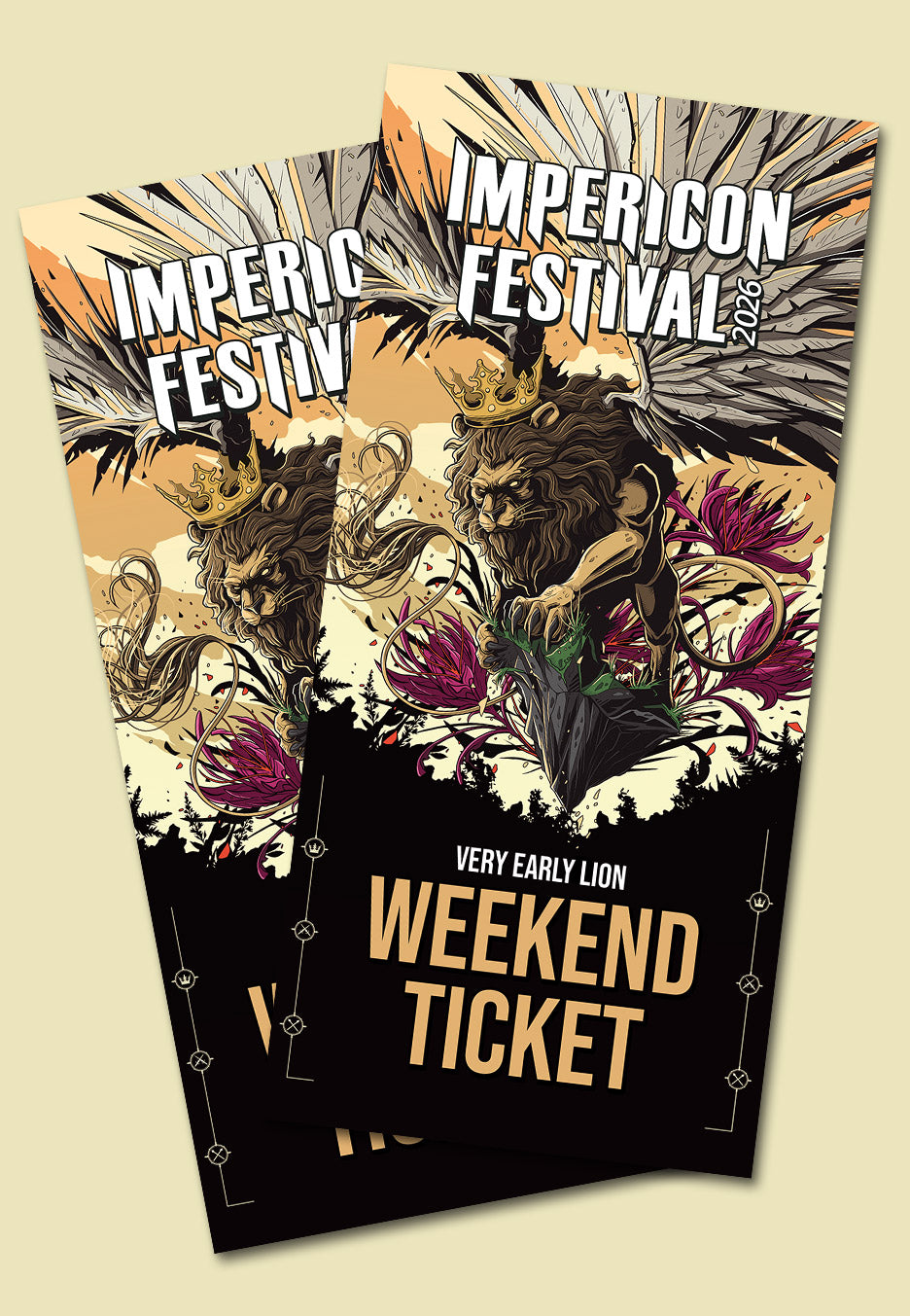 Impericon Festival Leipzig - 26/27.06.2026 Very Early Lion - Weekend Ticket | Neutral-Image