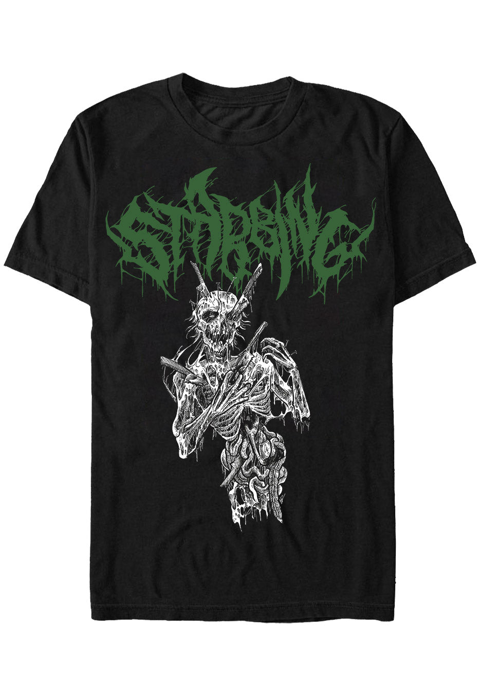 Stabbing - A Body Of Pulsing Wounds - T-Shirt | Neutral-Image