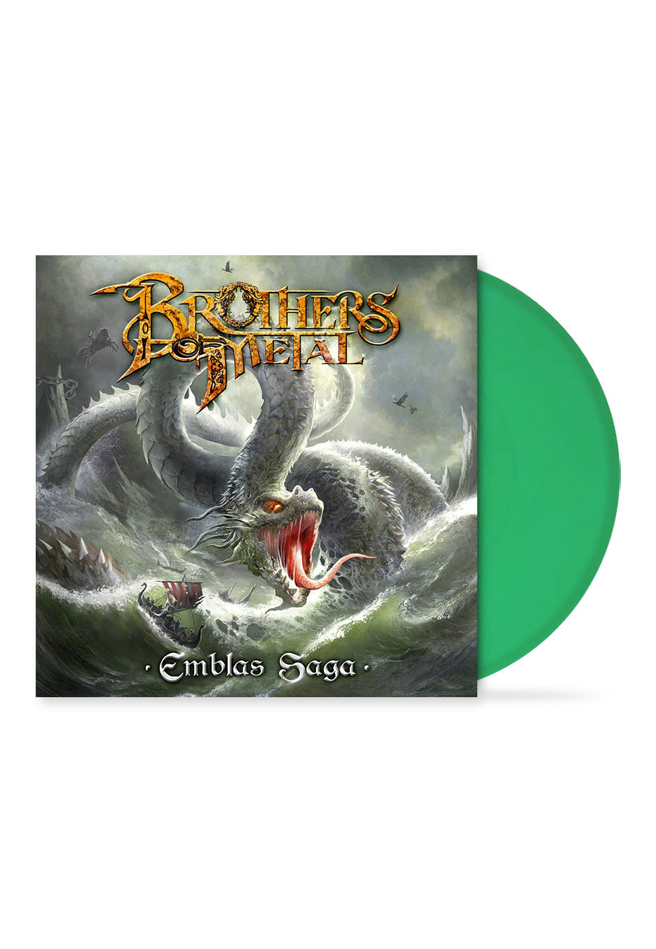 Brothers Of Metal - Emblas Saga Lcear Green - Colored Vinyl | Neutral-Image