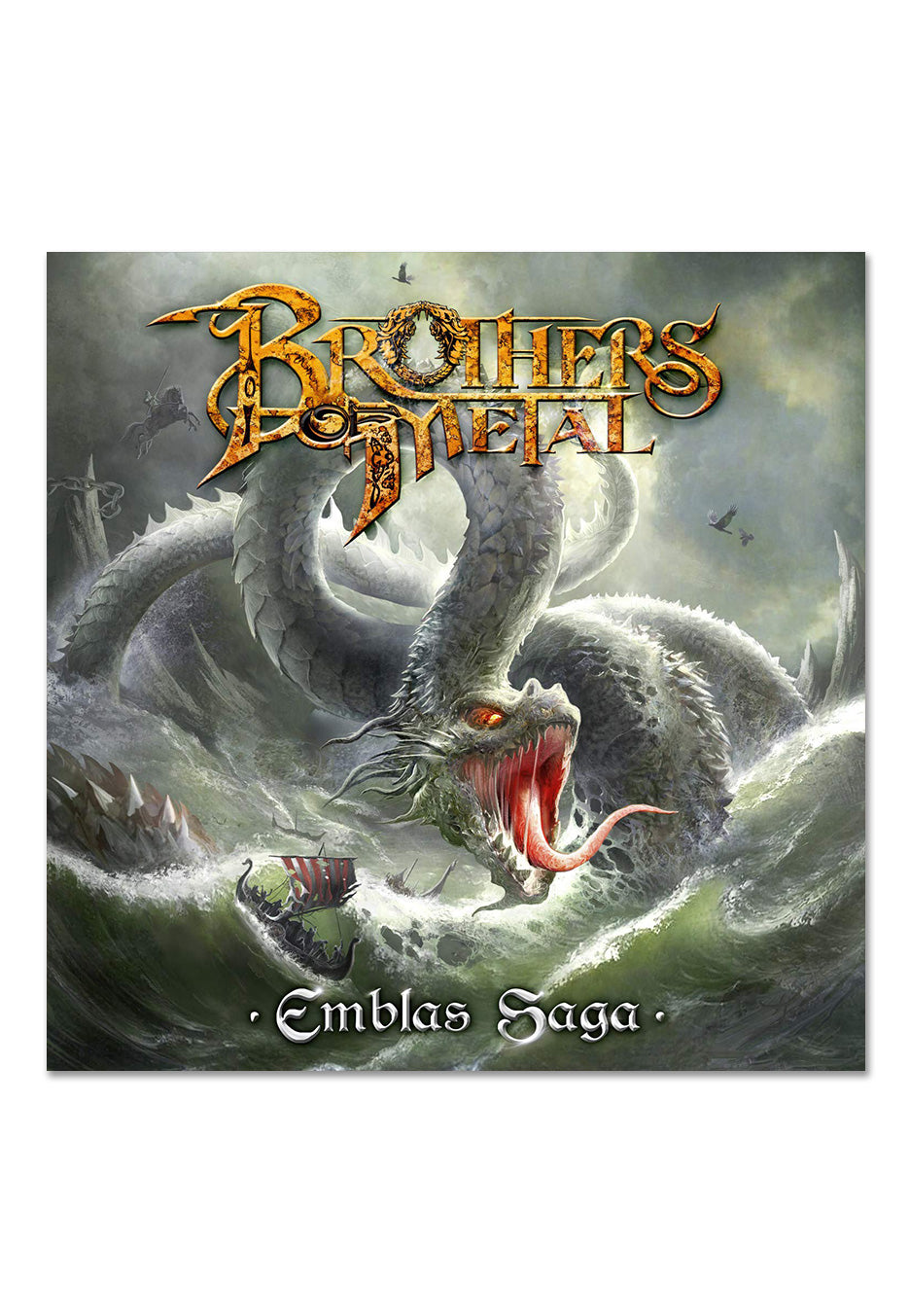 Brothers Of Metal - Emblas Saga Lcear Green - Colored Vinyl | Neutral-Image