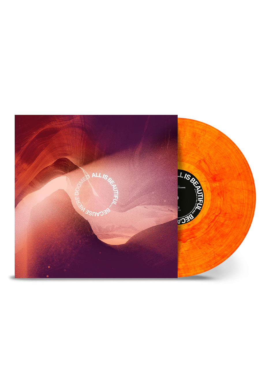 We Came As Romans - All Is Beautiful...Because We Are Doomed Ltd. Yellow/Red - Marbled Vinyl | Neutral-Image