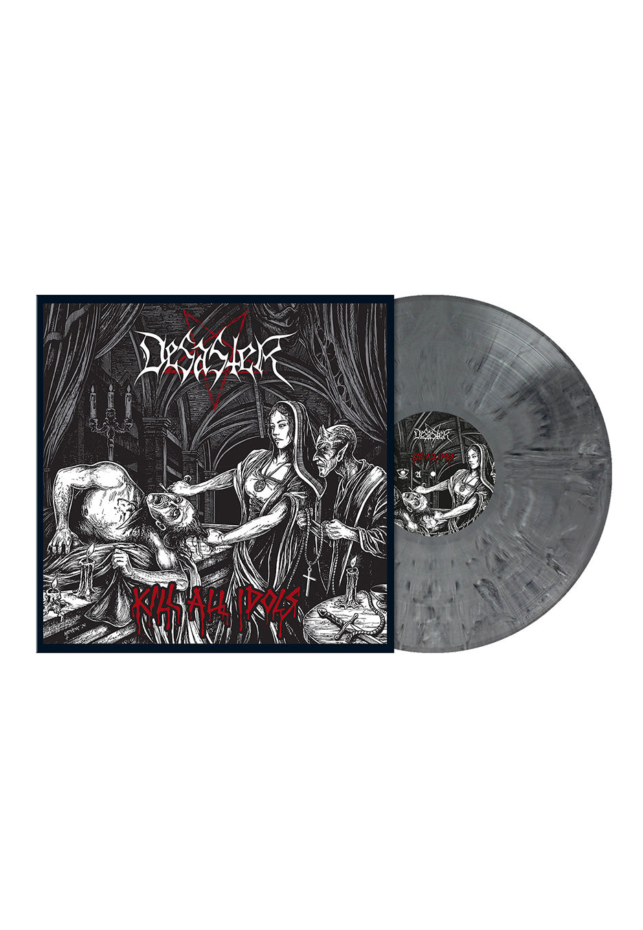 Desaster - Kill All Idols Ltd. Grey - Marbled Vinyl | Neutral-Image