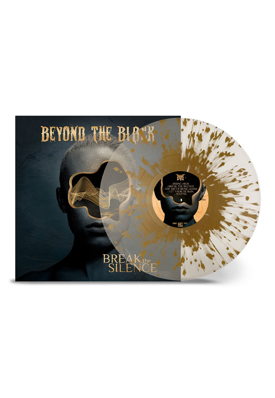 Beyond The Black - Break The Silence Ltd. Clear/Gold - Splattered Vinyl | Neutral-Image