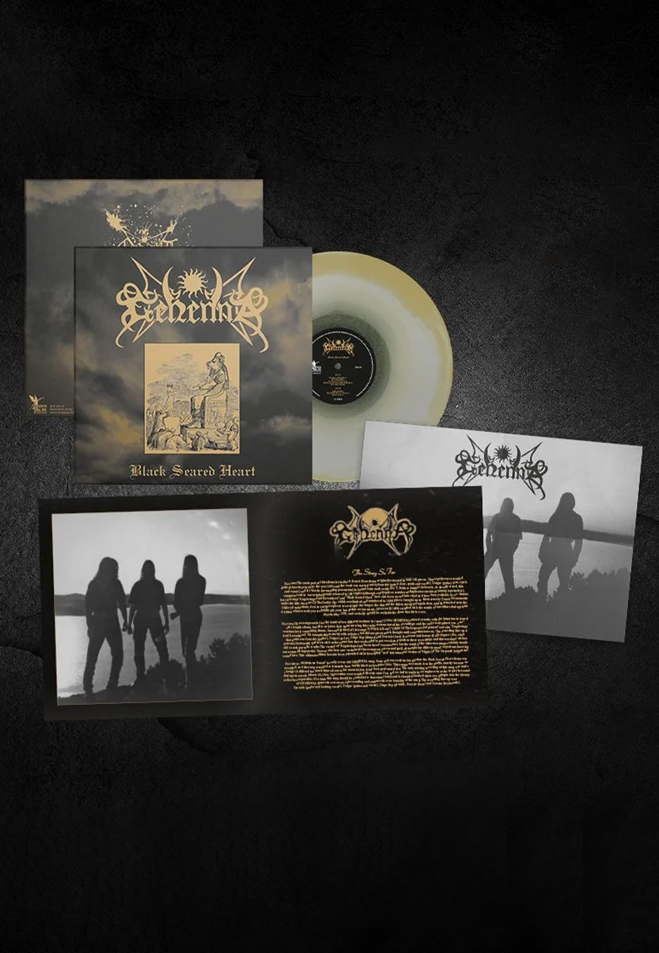 Gehenna - Black Seared Heart Ltd. Silver/Gold - Colored Vinyl | Neutral-Image