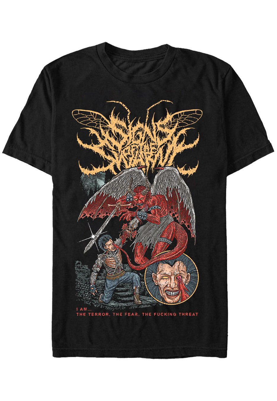 Signs Of The Swarm - The Terror, The Fear, The Threat - T-Shirt | Neutral-Image