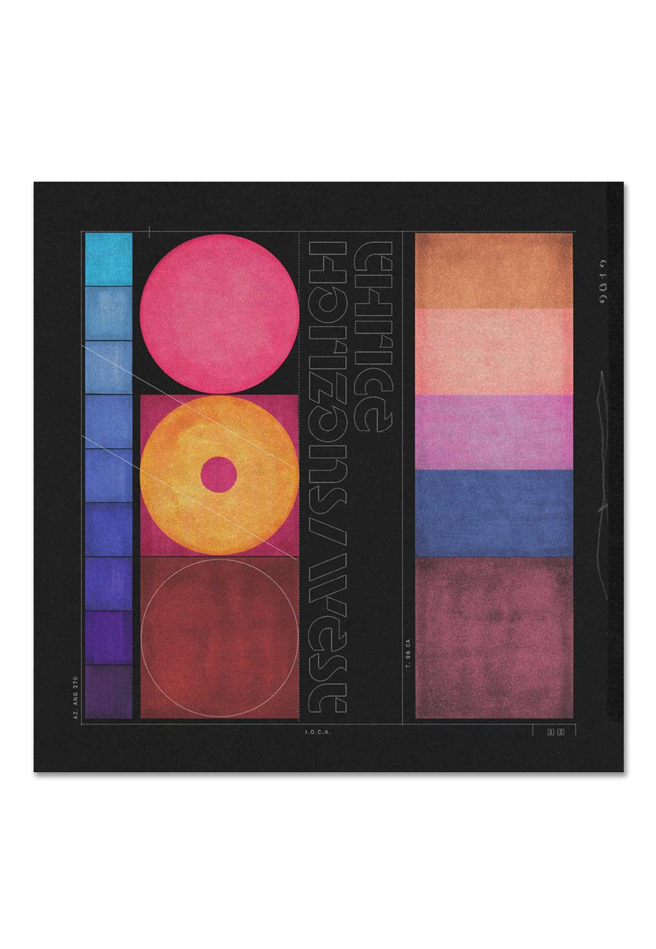 Thrice - Horizons/West Oxblood/Black - Marbled Vinyl
