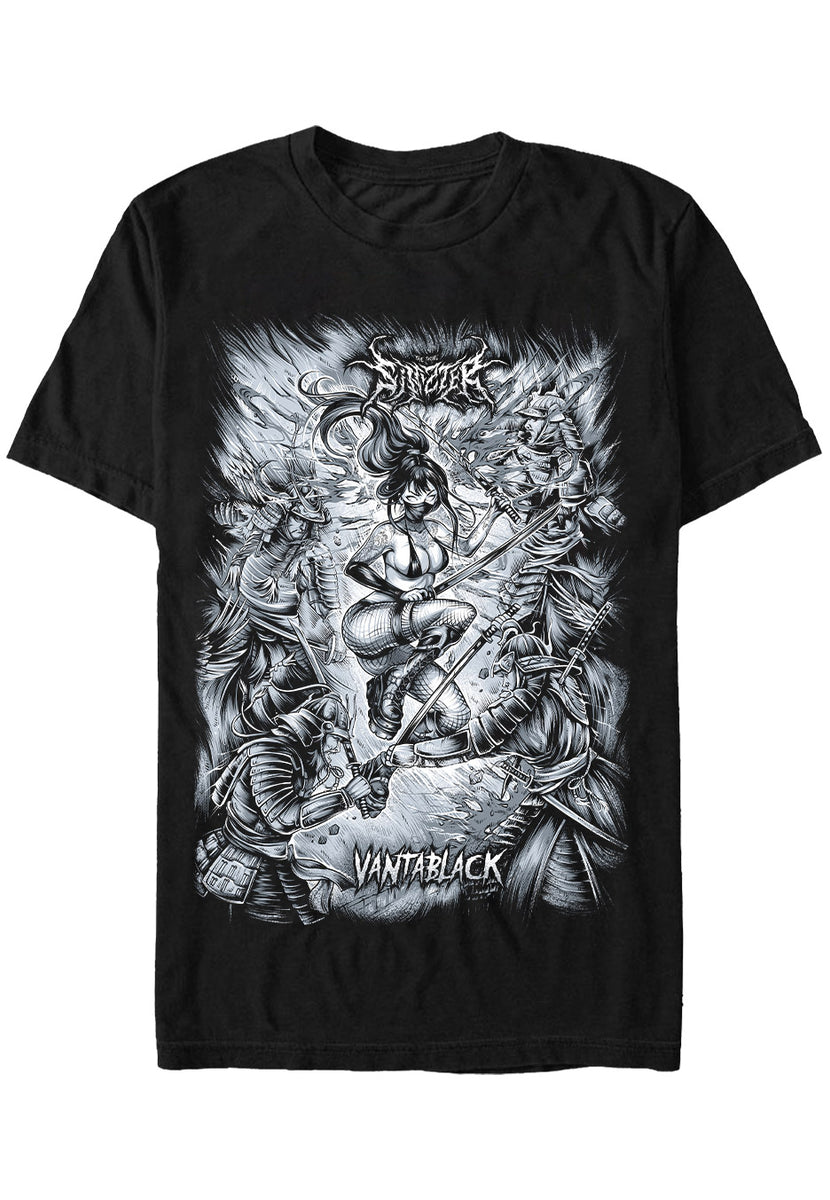 超希少・5L イデストロイド公式Tシャツ SYNZOSIZER 2011 20250804_sinizter_vantablack_t