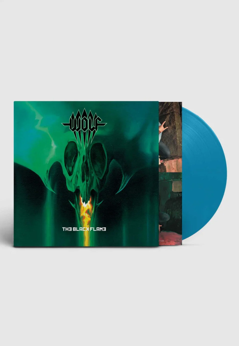 Wolf - The Black Flame Ltd. Turquoise - Colored Vinyl | Neutral-Image