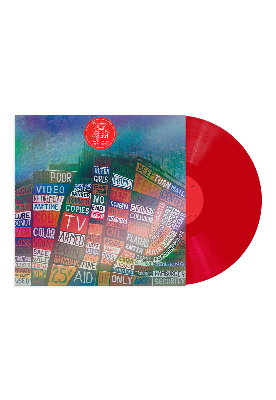 Radiohead - Hail To The Thief (Live Recordings 2003-2009) Ltd. Red - Colored Vinyl | Neutral-Image