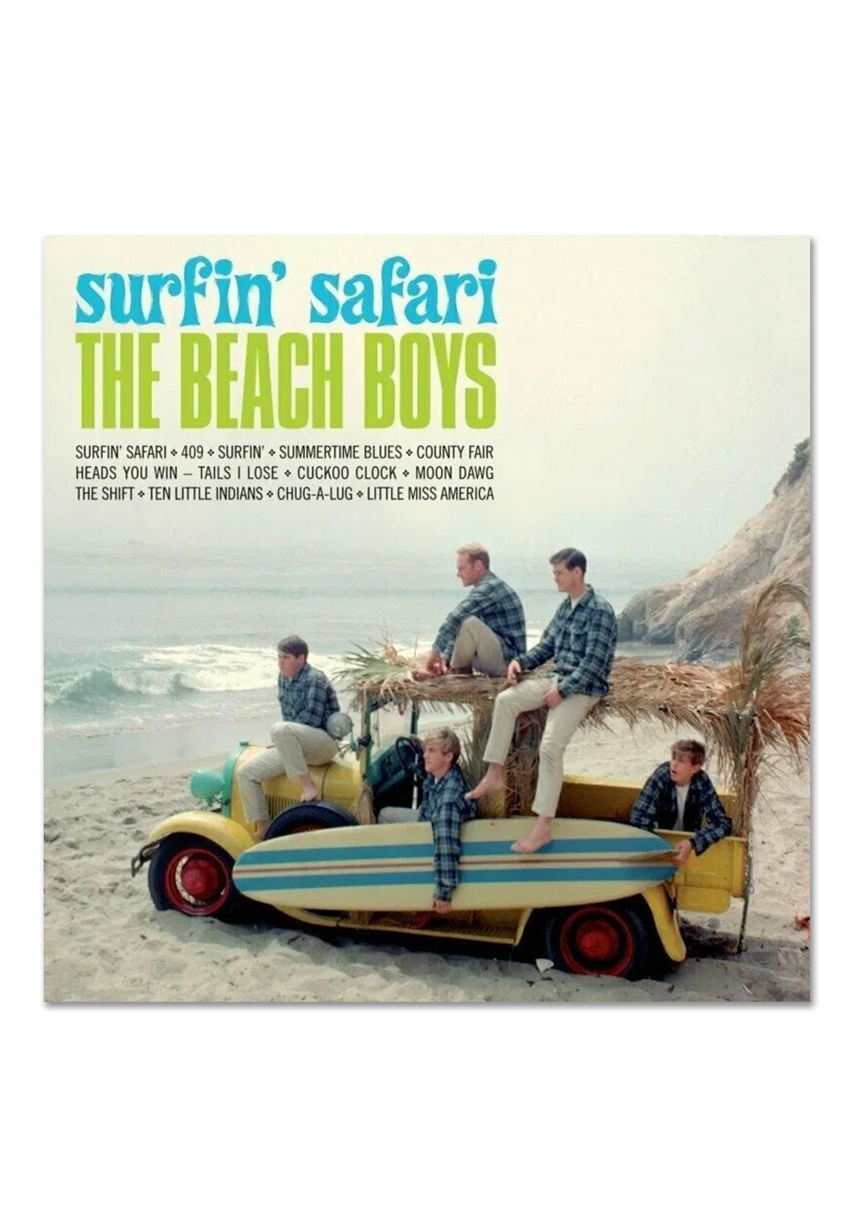 The Beach Boys - Surfin' Safari Ltd. Crystal Clear - Colored Vinyl