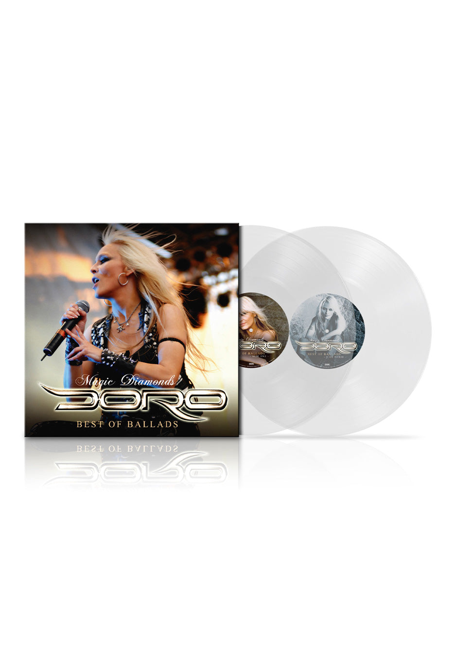 Doro - Magic Diamonds - Best Of Ballads Crystal Clear - Colored 2 Vinyl | Neutral-Image