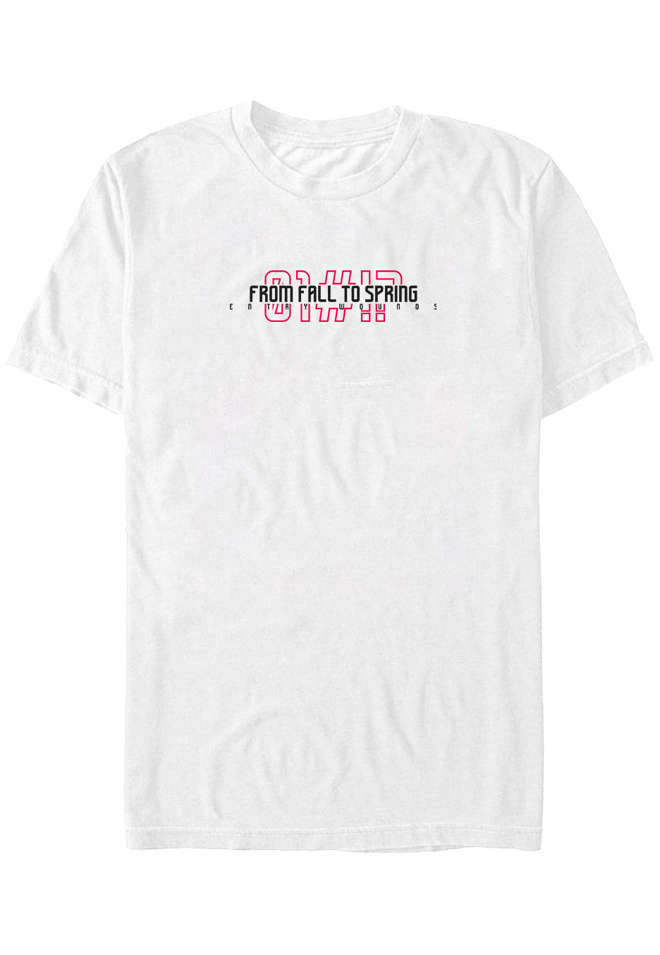 From Fall To Spring - Entry Wounds White - T-Shirt | Neutral-Image