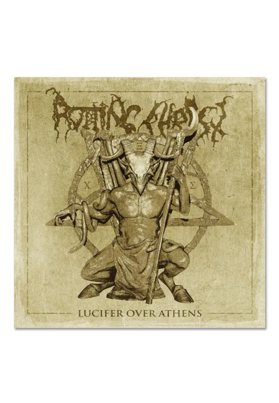 Rotting Christ - Lucifer Over Athens Ltd. Gold - Colored 4 Vinyl | Neutral-Image