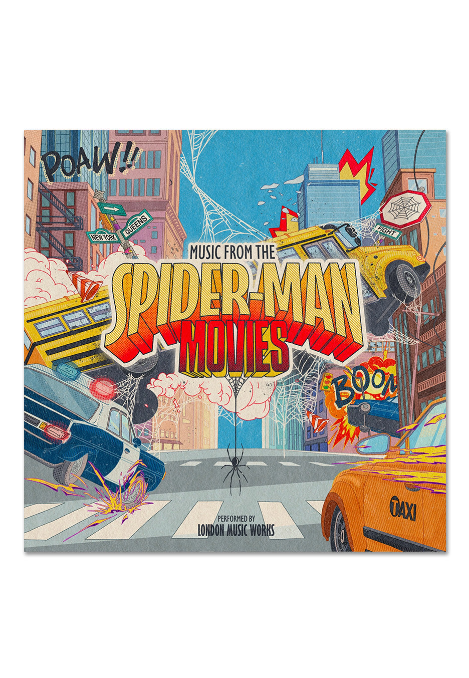Spider-Man - Music From The Spider-Man Movies (London Music Works) Ltd. Red - Marbled Vinyl | Neutral-Image