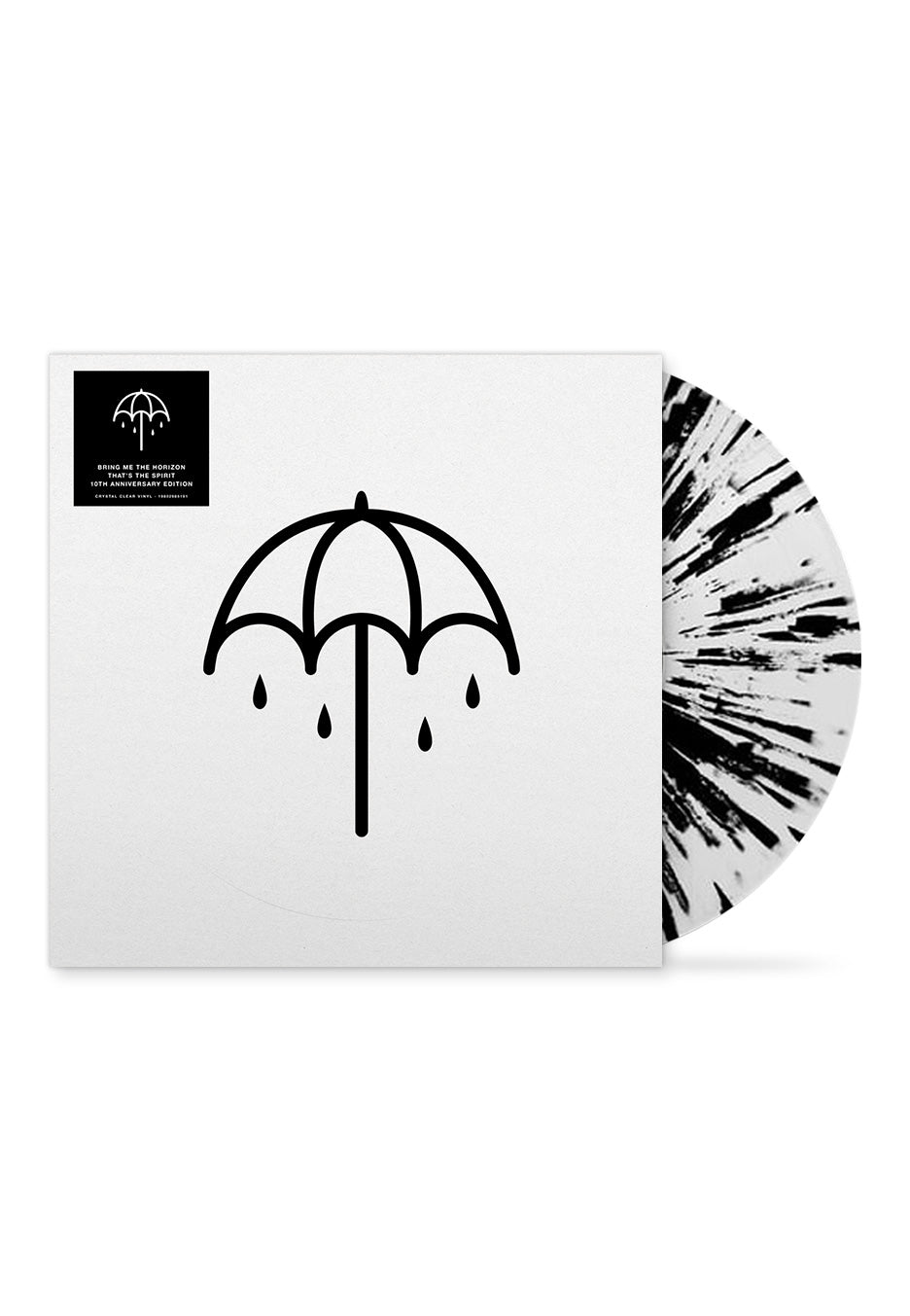 Bring Me The Horizon - That's The Spirit (10th Anniversary) Clear & Black - Splattered Vinyl | Neutral-Image
