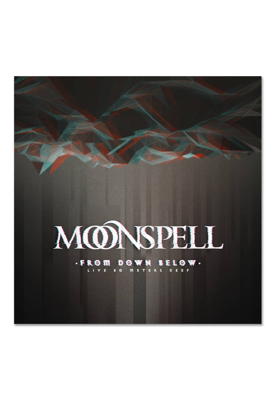 Moonspell - From Down Below: Live 80 Meters Deep Ltd. White/Black - Marbled 2 Vinyl + Poster | Neutral-Image