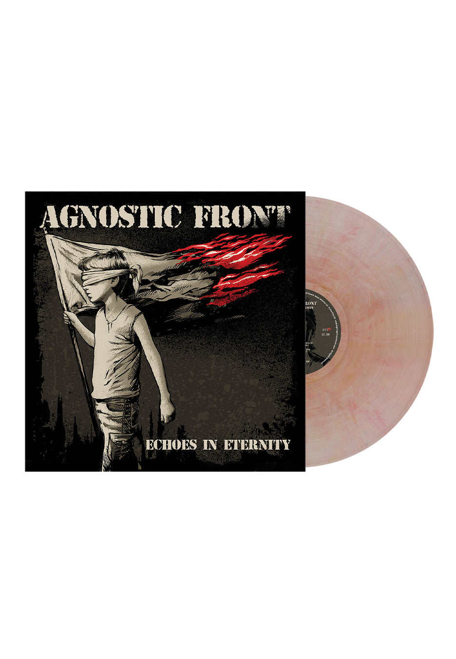 Agnostic Front - Echoes In Eternity Clear Red Blue Yellow - Marbled Vinyl | Neutral-Image