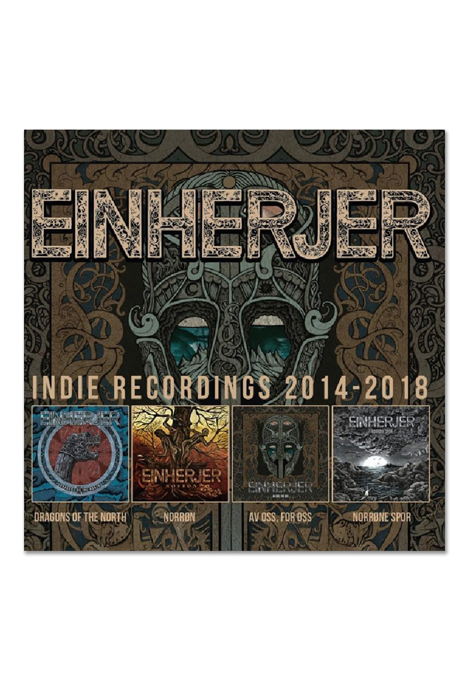 Einherjer - Indie Recordings 2014-2018 - 4 CD | Neutral-Image